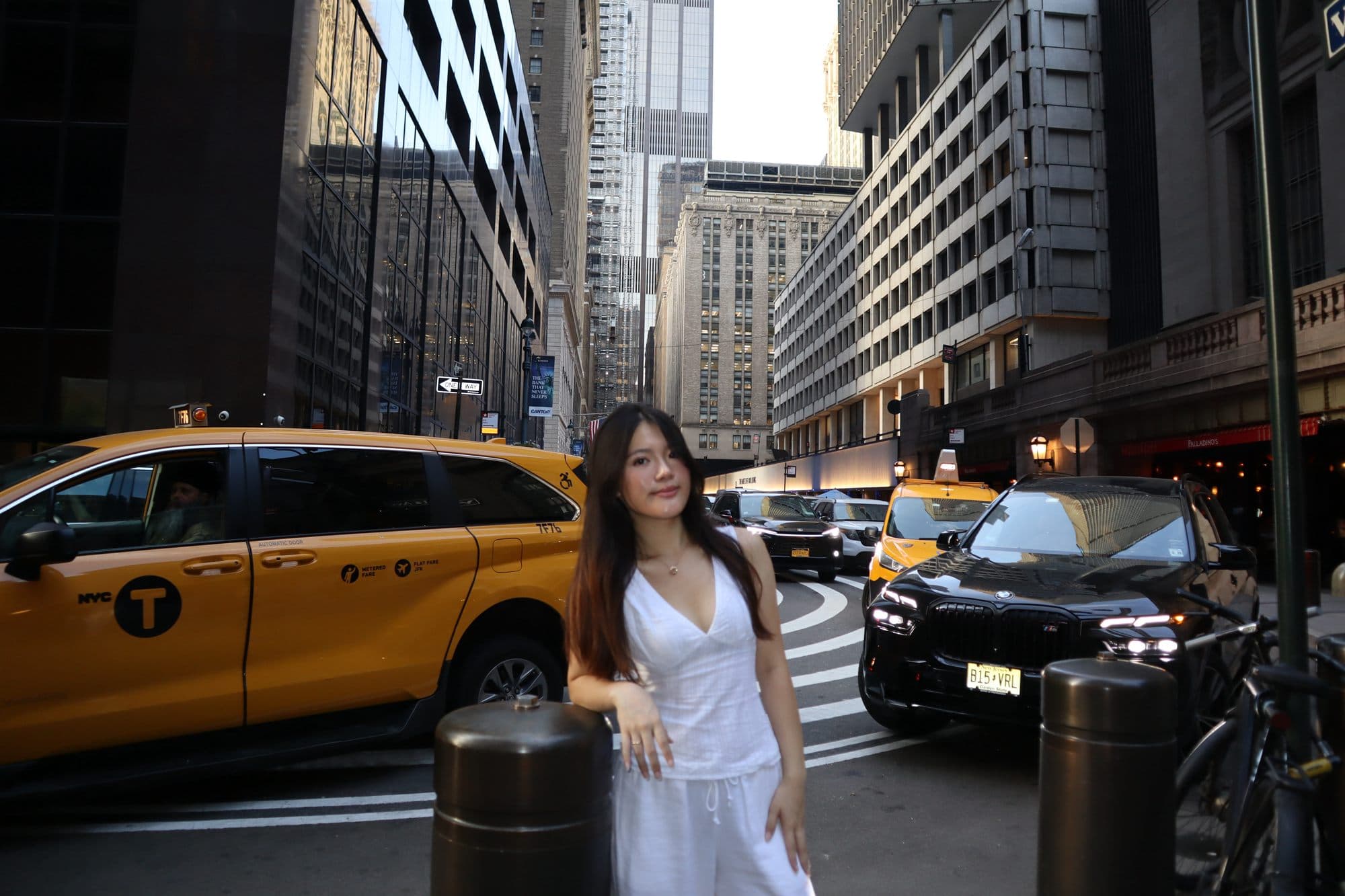 My on a New York street